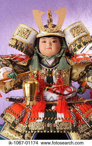 Japanese Doll with suit of Armor View Large Photo Image Picture - Japanese Doll with suit of Armor. Fotosearch