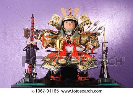 Japanese Doll with suit of Armor View Large Photo Image Stock Photography - Japanese Doll with suit of Armor. Fotosearch