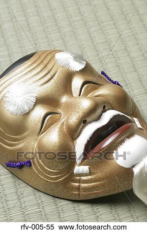 Japanese Mask View Large Photo Image Stock Photography - Japanese Mask. Fotosearch