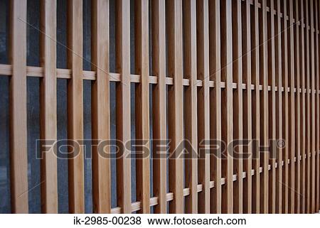 Japanese Styled Door View Large Photo Image Stock Photo - Japanese Styled Door. Fotosearch