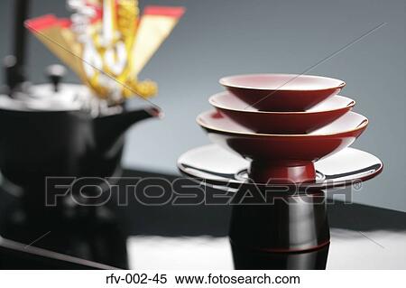 Stock Photography - Japanese Tea Set . Fotosearch