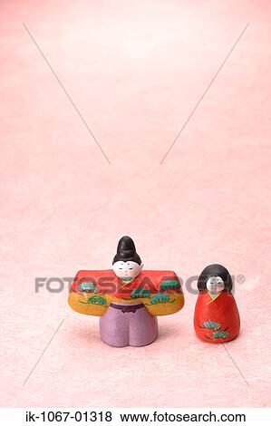 Japanese Traditional figurines View Large Photo Image Stock Photo - Japanese Traditional figurines. Fotosearch