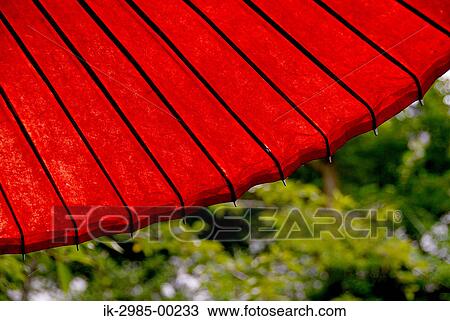 Japanese Umbrellas in Garden View Large Photo Image Stock Image - Japanese Umbrellas in Garden. Fotosearch