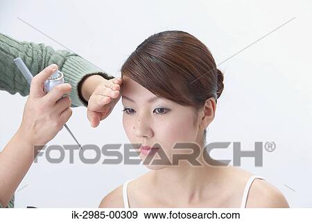 Japanese Woman Getting Hairstyle View Large Photo Image Stock Photo - Japanese Woman Getting Hairstyle. Fotosearch