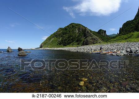 Kayak at the Edge of River, Japan View Large Photo Image Stock Photograph - Kayak at the Edge of River, Japan. Fotosearch