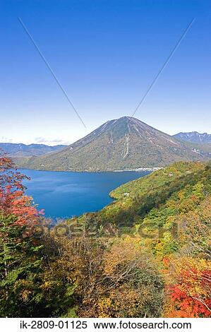 Lake Chuzenji and Nantai in Tochigi Prefecture, Japan View Large Photo Image Stock Photography - Lake Chuzenji and Nantai in Tochigi Prefecture, Japan. Fotosearch