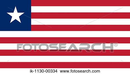 Liberia National Flag View Large Photo Image Picture - Liberia National Flag. Fotosearch