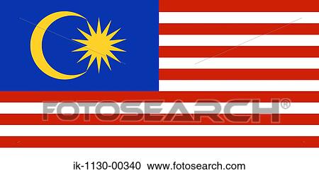 Stock Image - Malaysia National Flag. Fotosearch