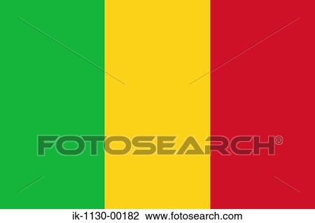 Mali National Flag View Large Photo Image Stock Image - Mali National Flag. Fotosearch