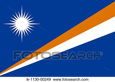 Marshall Islands National Flag View Large Photo Image Stock Photo - Marshall Islands National Flag. Fotosearch