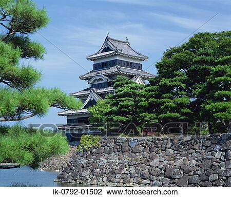 Matsumoto Castle in Nagano Prefecture, Japan View Large Photo Image Stock Image - Matsumoto Castle in Nagano Prefecture, Japan. Fotosearch