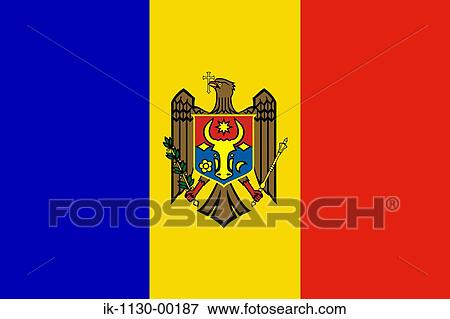 Moldova National Flag View Large Photo Image Stock Photo - Moldova National Flag. Fotosearch