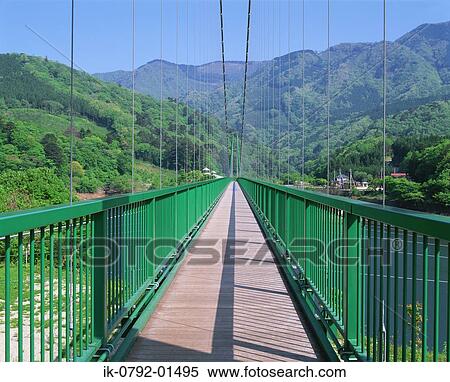 Momijitani Bridge at Tochigi Prefecture, Japan View Large Photo Image Stock Photography - Momijitani Bridge at Tochigi Prefecture, Japan. Fotosearch