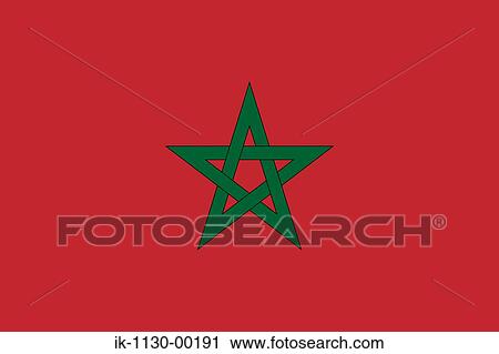 Morocco National Flag View Large Photo Image Stock Image - Morocco National Flag. Fotosearch