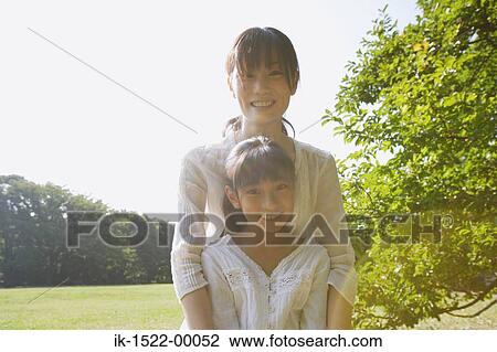 Stock Image - Mother and Daughter. Fotosearch