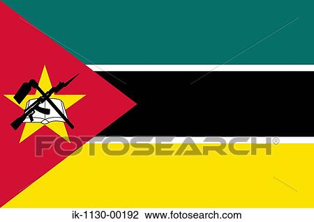 Mozambique National Flag View Large Photo Image Stock Image - Mozambique National Flag. Fotosearch