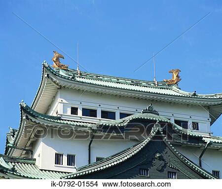 Nagoya Castle in Aichi Prefecture, Japan View Large Photo Image Picture - Nagoya Castle in Aichi Prefecture, Japan. Fotosearch