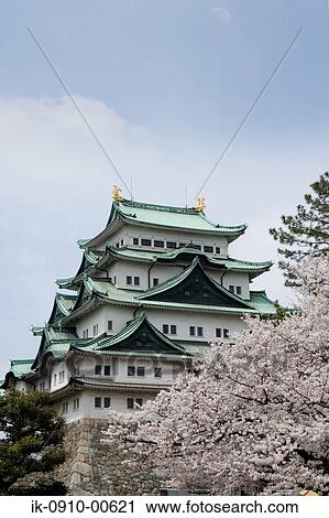 Nagoya Castle in Japan, Aichi Prefecture View Large Photo Image Stock Image - Nagoya Castle in Japan, Aichi Prefecture. Fotosearch