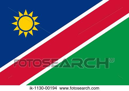 Namibia National Flag View Large Photo Image Picture - Namibia National Flag. Fotosearch