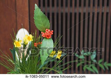 New Year's decoration hangs on entry door frame View Large Photo Image Stock Image - New Year's decoration hangs on entry door frame. Fotosearch