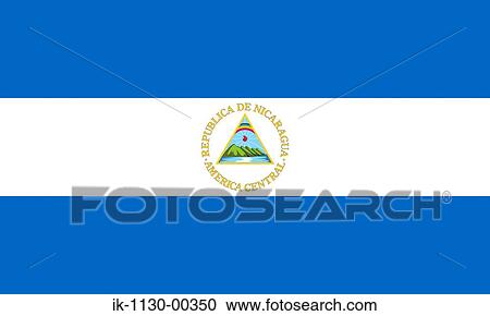 Nicaragua National Flag View Large Photo Image Stock Image - Nicaragua National Flag. Fotosearch