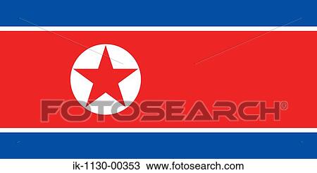 North Korea National Flag View Large Photo Image Stock Image - North Korea National Flag. Fotosearch
