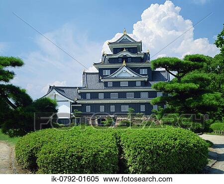Okaya Castle in Japan View Large Photo Image Stock Photography - Okaya Castle in Japan. Fotosearch