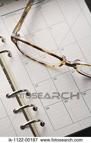 Stock Photo - Painting with globes and clock. Fotosearch