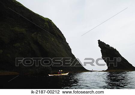 Person Boating on Kayak, Hokkaido, Japan View Large Photo Image Stock Image - Person Boating on Kayak, Hokkaido, Japan . Fotosearch