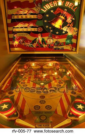 Pinball Machine View Large Photo Image Stock Photo - Pinball Machine. Fotosearch