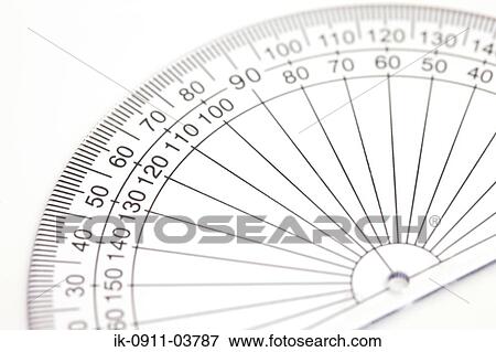 Protractor for measuring arcs and angles View Large Photo Image Stock Photo - Protractor for measuring arcs and angles. Fotosearch