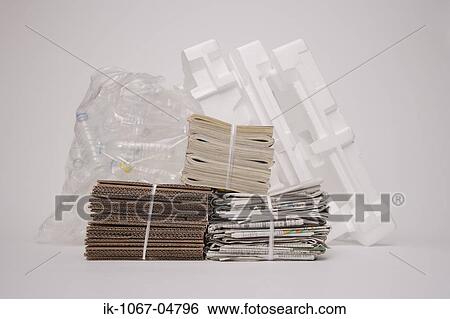 Recyclable Goods View Large Photo Image Stock Photograph - Recyclable Goods. Fotosearch