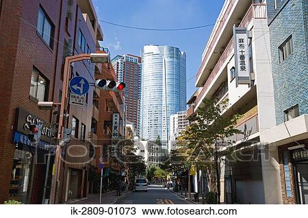 Red Light on Road with Mori Tower, Roppongi Hills, Tokyo, Japan View Large Photo Image Stock Image - Red Light on Road with Mori Tower, Roppongi Hills, Tokyo, Japan. Fotosearch
