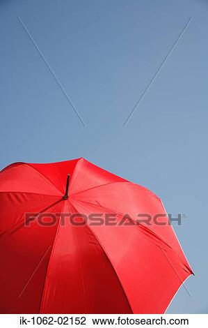 Stock Image - Red Umbrella. Fotosearch