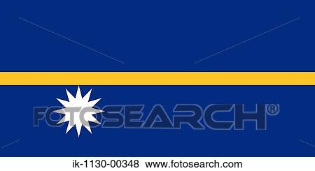 Republic of Nauru National Flag View Large Photo Image Stock Photo - Republic of Nauru National Flag. Fotosearch