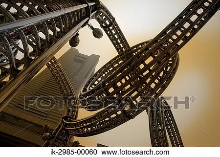 Roller Coaster at Yokohama-Shi, Kanagawa Prefecture, Japan View Large Photo Image Stock Image - Roller Coaster at Yokohama-Shi, Kanagawa Prefecture, Japan. Fotosearch
