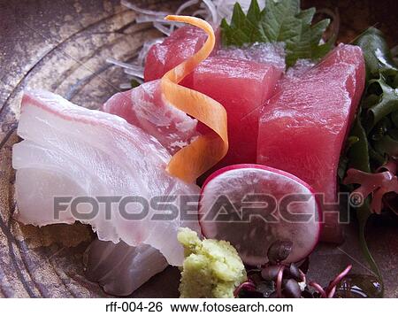 Stock Photograph - Sashimi. Fotosearch