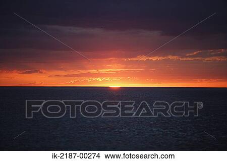 Picture - Scenic View of Sunset. Fotosearch