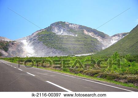 Secnic View of Empty Road View Large Photo Image Stock Photo - Secnic View of Empty Road. Fotosearch
