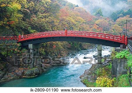 Shinkyo Bridge at Nikko, Tochigi Prefecture, Japan View Large Photo Image Stock Image - Shinkyo Bridge at Nikko, Tochigi Prefecture, Japan. Fotosearch