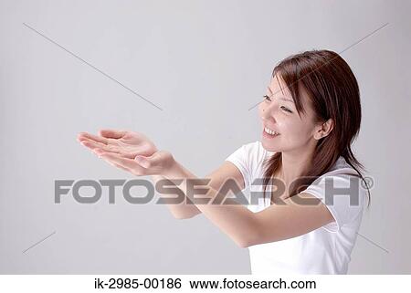 Stock Photograph - Smiling Japanese Woman. Fotosearch