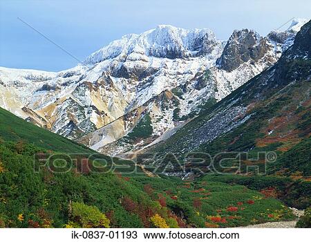 Snow-covered mountains and vegetation View Large Photo Image Stock Image - Snow-covered mountains and vegetation. Fotosearch