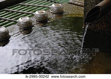 Spiritual Water Purifying Basin at Shrine at Shrine Entry View Large Photo Image Stock Image - Spiritual Water Purifying Basin at Shrine at Shrine Entry. Fotosearch