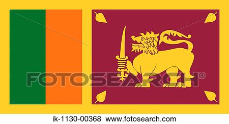 Stock Photo - Sri Lanka National Flag. Fotosearch