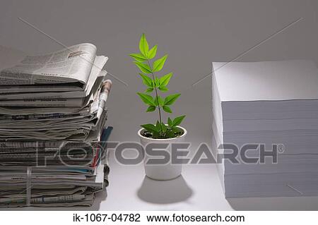 Stack of Paper and Newspaper View Large Photo Image Stock Image - Stack of Paper and Newspaper. Fotosearch