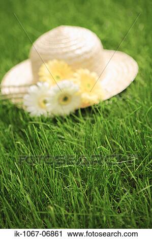 Straw Hat View Large Photo Image Stock Image - Straw Hat. Fotosearch