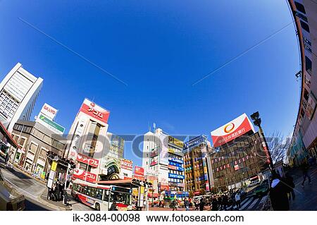 Street road with buildings in downtown View Large Photo Image Stock Photo - Street road with buildings in downtown. Fotosearch