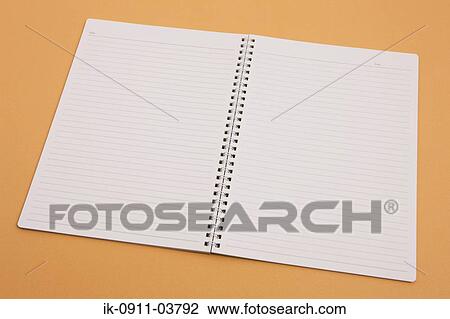 Studioshot of spiral notebook View Large Photo Image Stock Image - Studioshot of spiral notebook. Fotosearch