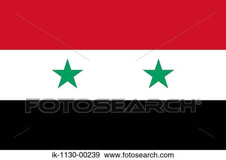 Syria National Flag View Large Photo Image Stock Photo - Syria National Flag. Fotosearch