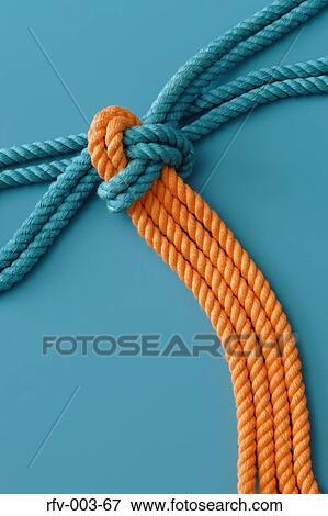 Stock Photo - Tied Rope. Fotosearch